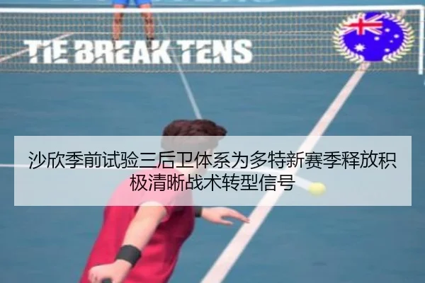 沙欣季前试验三后卫体系为多特新赛季释放积极清晰战术转型信号